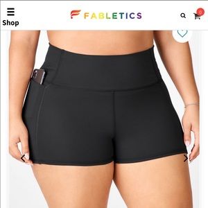 Fabletics High Waisted Short 2”